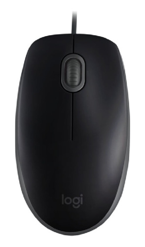 Mouse Logitech M110 Alámbrico Silencioso Negro