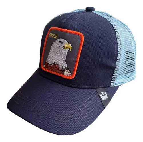  Gorro Jockey Trucker Coleccion Animales Aguila Azul Gb