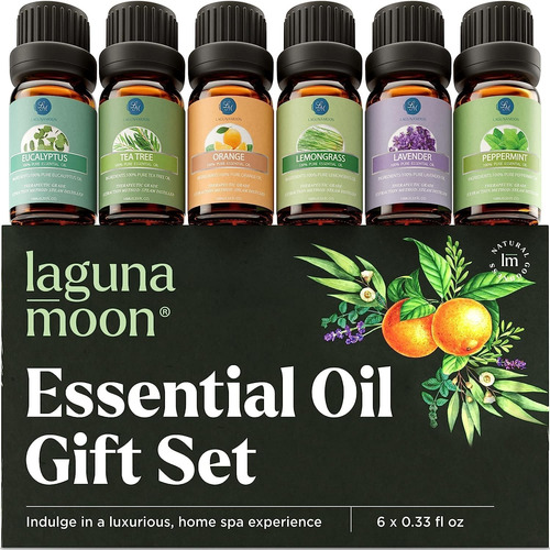 Aceites Esenciales De Aromaterapia 6 Fragancias Kit Gift Set