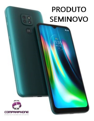 Moto G9 Play 64gb Verde - Bom - Usado