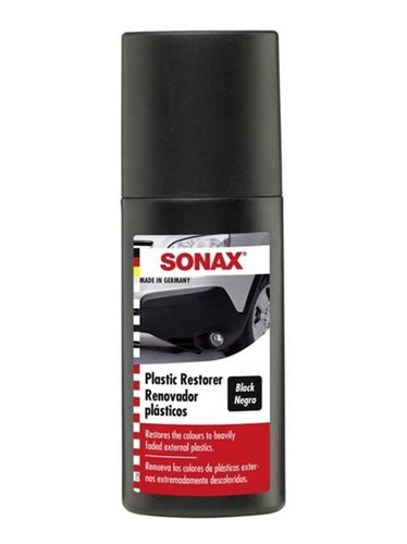 Renovador De Plásticos Sonax 100 Ml 75017 - 2 Pzs