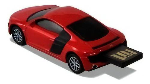 Pendrive Audi Usb Drive 4gb 2.0 Vermelho