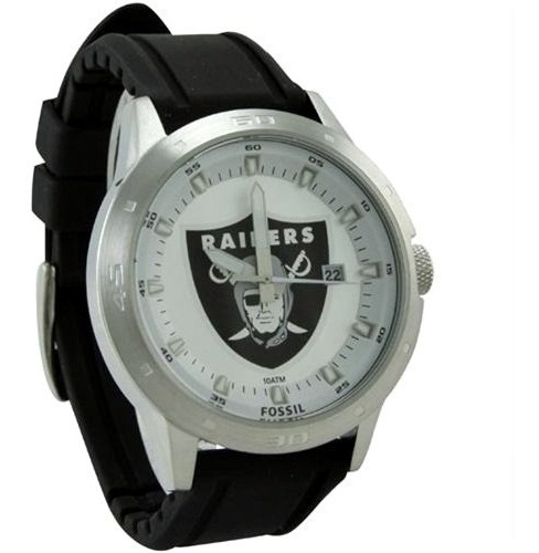 Relógio Fossil Oakland Raiders Nfl Original Colecionador