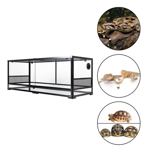 Reptizoo Terrario Reptiles Grandes 240 L 2 Puertas 120x45x45