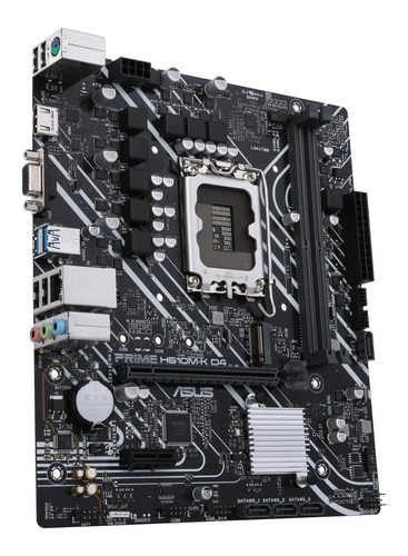 Motherboard Asus Prime Intel H610m-k Ddr4 M.2 Pcie 4.0 