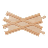 Vía De Tren De Madera, Accesorios De 16 Cm X 9 Cm X 1,2 Cm