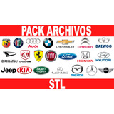 Pack De Archivos Stl Marca De Autos