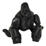 Boneco Gorila Articulado Impressão 3d Decoração 15 Cm Geek B