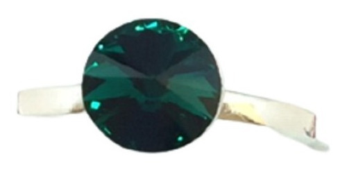 Anillo Rivoli Emerald, Fabricado Con Cristales Swarovski