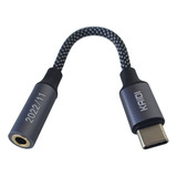 Cabo Adaptador De Tipo-c Usb-c Para Fone De Ouvido P2 P3 