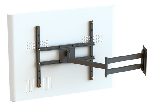 Suporte Tv Até 65  Articulado Braço 65cm Com Inclinação 15º