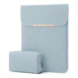 Funda Para Mac/notebook+estuche 13.5  Kalidi Ver. Celeste