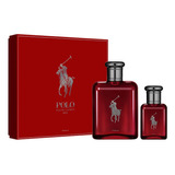 Perfume Polo Red 125ml Parfum + 40ml Parfum Set Original