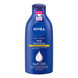 Nivea Crema Corporal Humectante Body Milk Nutritiva (650 Ml)