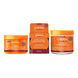 Cantu Kit De Tratamiento Capilar Con Crema Rizadora De Coco,