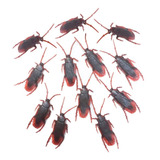 Cucarachas Pack X12 Insectos Bichos De Goma Bromas Y Chascos