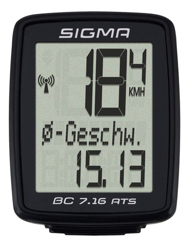 Sigma Bc 7.16 Ats - Computadora Inalámbrica Para Bicicleta.