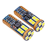 X2 Lamparas Led T10 12 Smd Csp Canbus Calidad