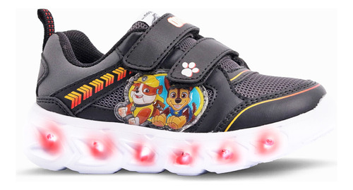 Zapatillas Paw Patrol Con Luces Led Varon Footy Pwx575