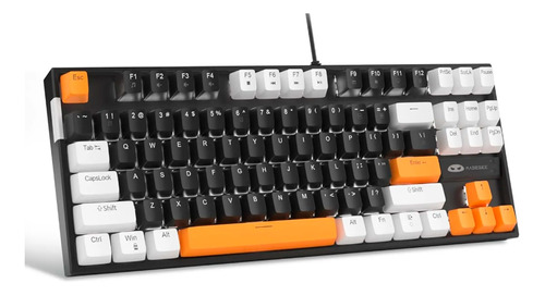 Teclado Mecanico Gamer Magegee 75% Switch Brown