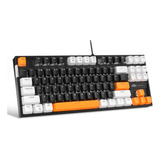 Teclado Mecanico Gamer Magegee 75% Switch Brown