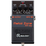 Pedal Boss Mt-2w Metal Zone Distorção Waza Craft