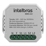 Interruptor Controlador De Cargas Wifi 2/2 Ews222 Intelbras