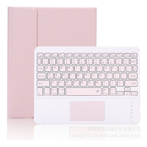 Carcasa Con Teclado Touchpad Para iPad 10.2 7/8/9 Generacion