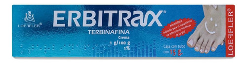  Erbitrax Terbinafina, Tubo Con 15 G, Loefler