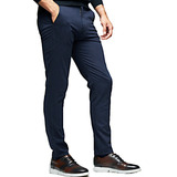 Pantalon Gabardina De Vestir Chupin Saten Elastizado C/chino