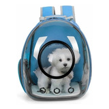 Bolsa Mochila Pet Joy Com Visor Transparente Cachorro Gato 