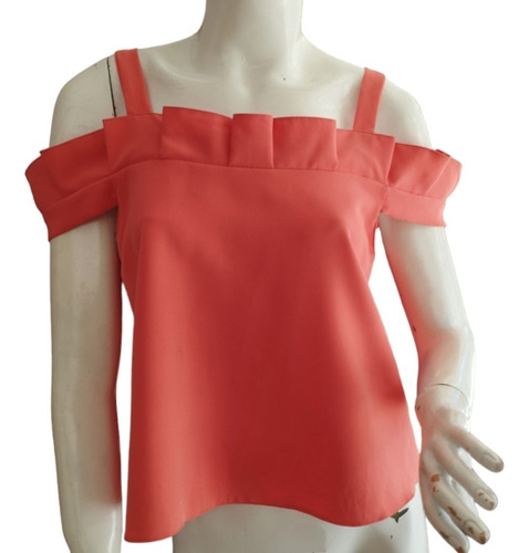 Blusa Mujer Primavera Verano Hombros Descubiertos 