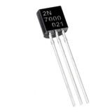 10 X 2n7000 2n 7000 Transistor Mosfet N Field 60v