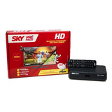 Receptor Sky Pré Pago Flex Hd + Recarga Digital 1 Ano