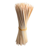 Palillos Para Brochetas Palo De Bambú Madera 15cm 90pzs