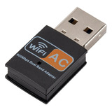 Adaptador Usb Wifi Banda Dual 5g Ac 600mbps Super Rápido