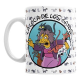 Taza De Ceramica La Loca De Los Gatos