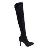 Bucaneras Botas Elastizada Mujer Stilettos Taco Fino Fh 8209