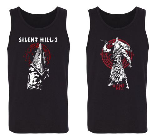 Paquete De 2 Playeras Sin Mangas Pyramid Head Silent Hill