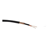 Cable De Microfono 6mm Stereo Silencioso 1m Plugtech Pt-0037