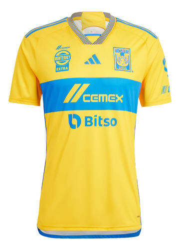 Jersey Uniforme Titular Tigres Uanl 23/24 Hs2030 adidas