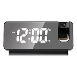 Despertador De Projeção Digital Relógio De Mesa Eletrônico