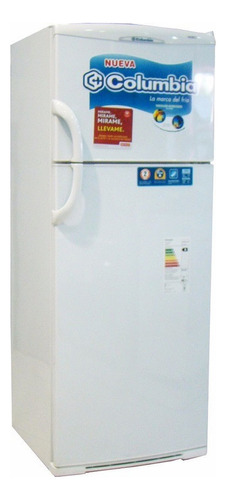 Heladera Columbia 2334/h Blanca Con Freezer 317l 220v