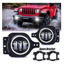 Tugwuetlwu Luz Antiniebla Led Redonda 4  Para Jeep Wrangler Jeep Wrangler