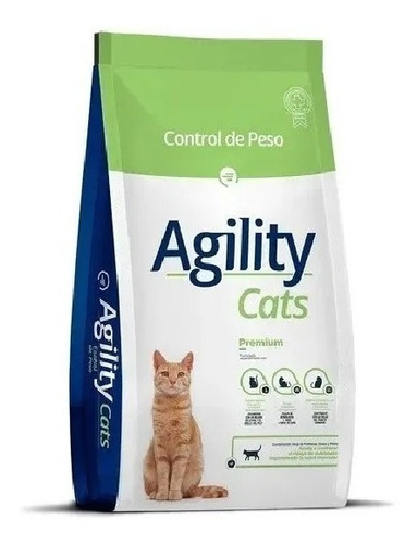 Agility Gato Control De Peso 10kg Universal Pets