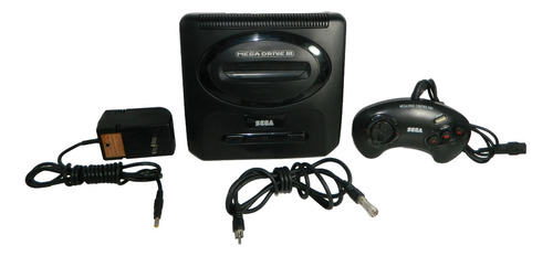 Mega Drive 3 Console Pronto P/ Jogar - Loja Fisica Rj