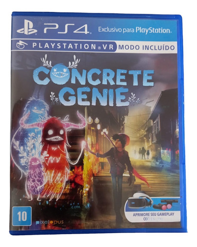 Jogo Ps4 Concrete Genie - Nunca Usado / Pronta Entrega