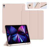 Carcasa Funda De iPad 7/8/9 10.2 Con Ranura Lápiz Silicona