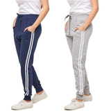 Kit 02 Calças De Moletom Konoa Feminina Jogger Skinny M1