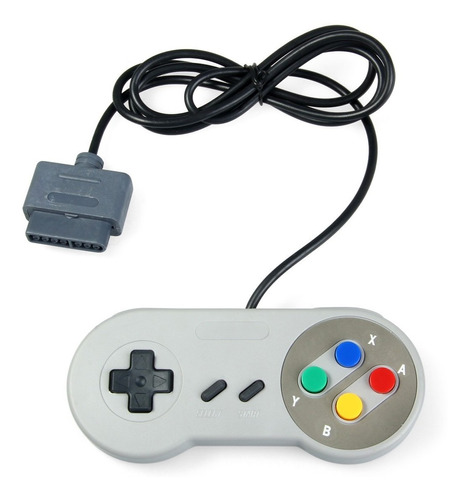 Controle Compatível Super Nintendo Joystick Snes Colorido